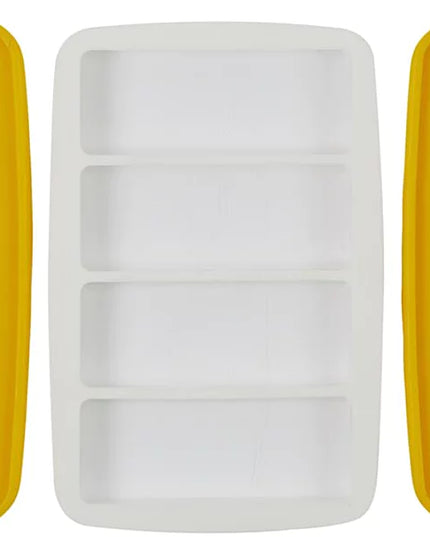 Kit pâtisserie en silicone pour réaliser facilement 4 sandwichs glacés maison : moules en silicone, spatule incluse, instructions simples. Création gourmande et ludique.