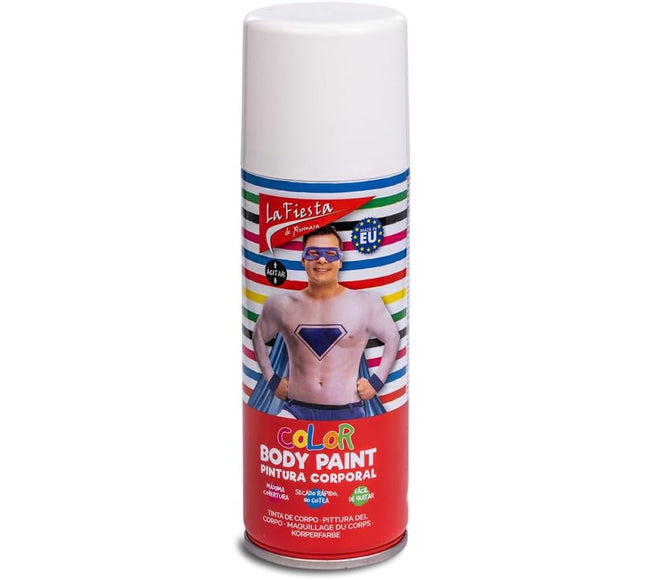 La Fiesta Body Paint – Peinture Corporelle en Spray – Séchage Rapide – Made in EU