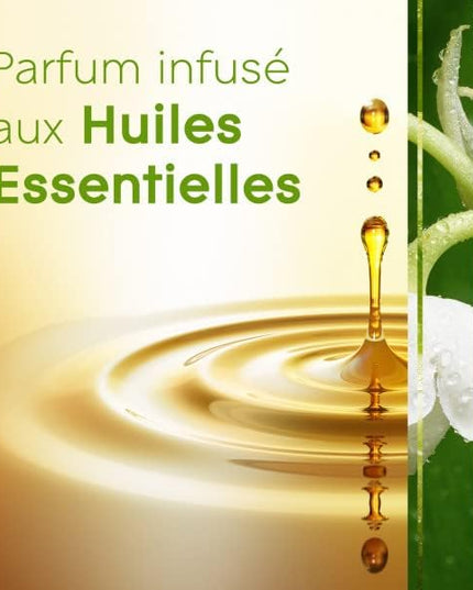 Glade Touch et Fresh Recharges 2et1 Gratuit - Fraicheur Instantanée - Elimine Les Odeurs - Infusé Aux Huiles Essentielles - Muguet - 3 Recharges