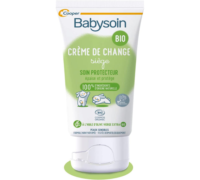 🌿 BABYSOIN – Crème de change certifiée bio (sans parfum)