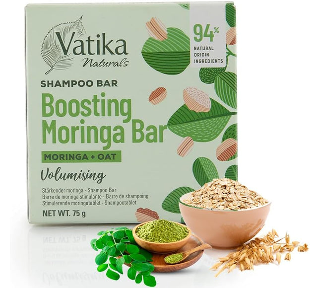 Shampoing Solide Boosting Moringa – Vatika Naturals