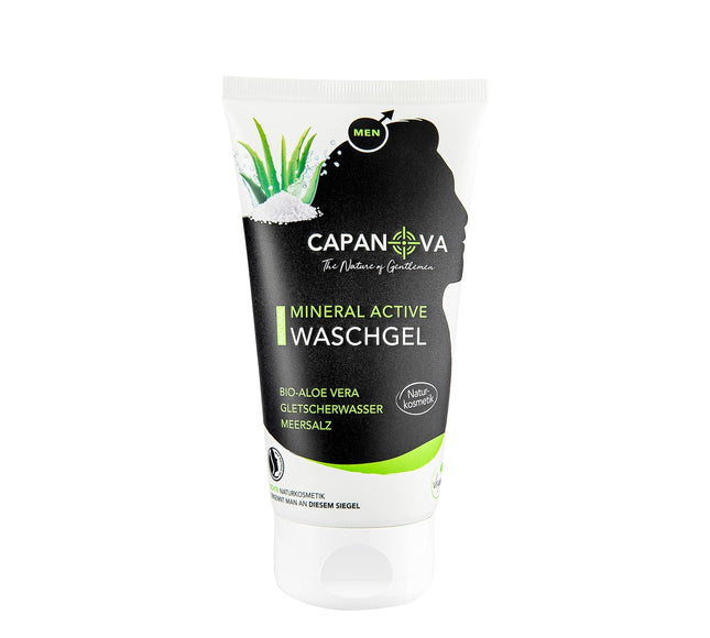 Capanova – Gel nettoyant visage minéral