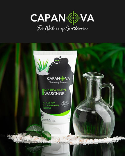 Capanova – Gel nettoyant visage minéral