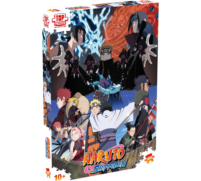 Puzzle 1000 pièces « Naruto Shippuden – Rencontre du Destin » | Winning Moves