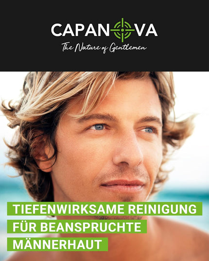 Capanova – Gel nettoyant visage minéral