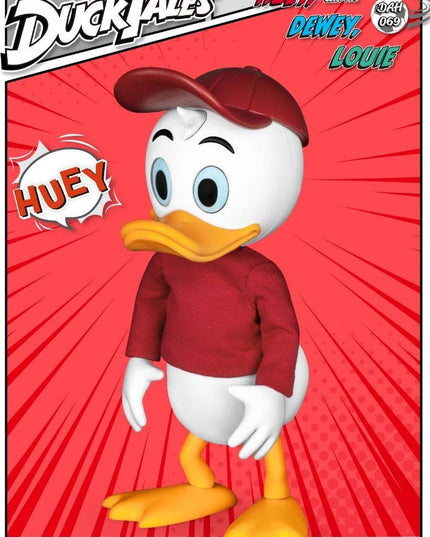 Figurines Beast Kingdom DAH-069 « DuckTales » Huey / Dewey / Louie – Lot 3 personnages, environ 9 cm