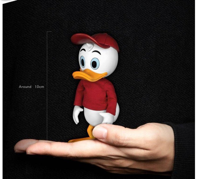 Figurines Beast Kingdom DAH-069 « DuckTales » Huey / Dewey / Louie – Lot 3 personnages, environ 9 cm