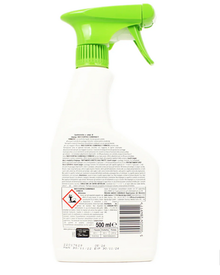 Spray RAID Insecticide Essentials Cafards & Fourmis – 500 ml, Barrière Efficace Jusqu’à 1 Mois