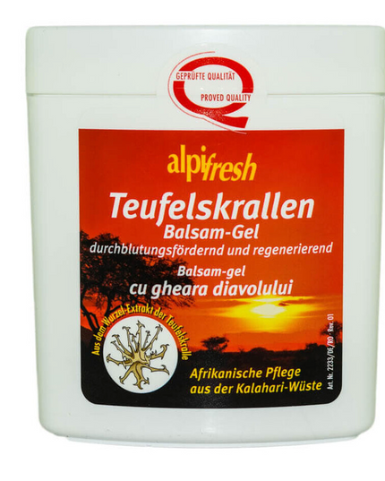 Baume-Gel Alpifresh « Griffe du Diable » 250 ml – Soulagement Muscles & Articulations