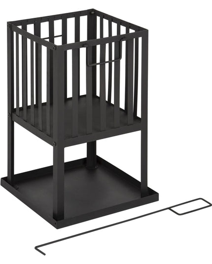 Foyer avec plaque à cendres noir – Practo Garden