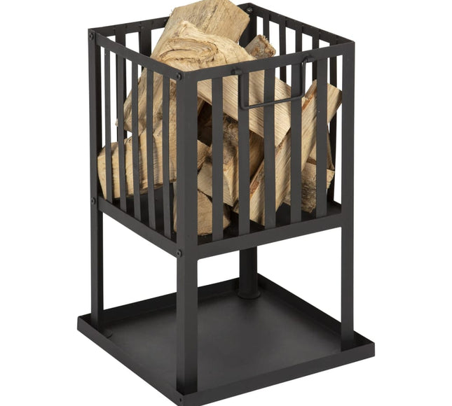 Foyer avec plaque à cendres noir – Practo Garden