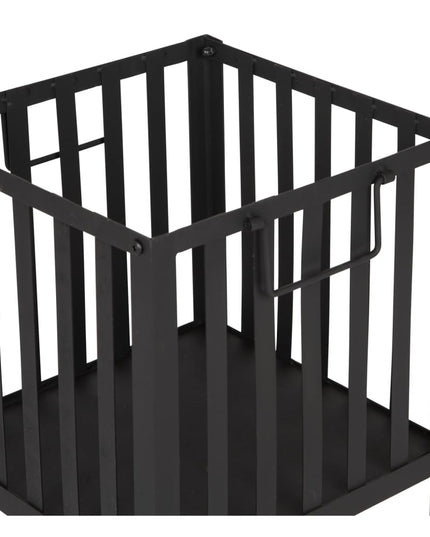 Foyer avec plaque à cendres noir – Practo Garden