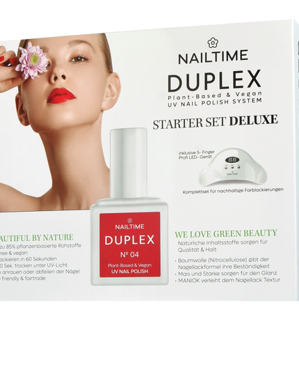 Coffret NAILTIME Tools « Duplex Starter Set Deluxe » – Kit manucure UV/LED complet & accessoires professionnels