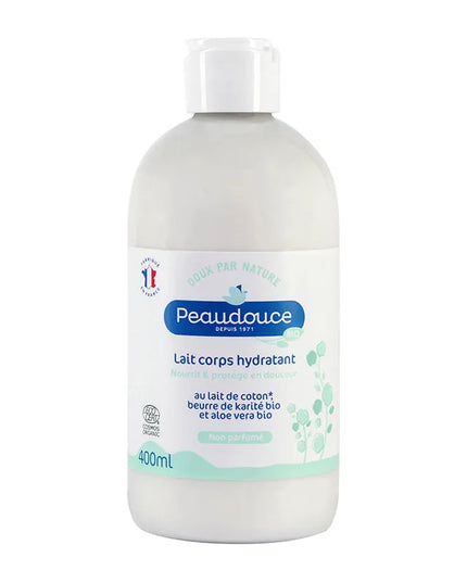 Lait corps hydratant Certifié BIO Non parfumé - 400ml