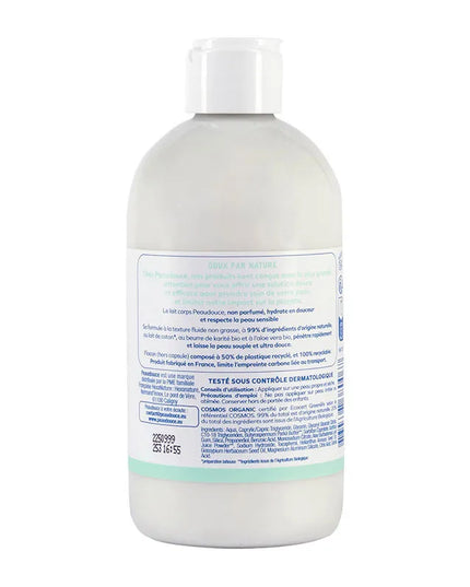 Lait corps hydratant Certifié BIO Non parfumé - 400ml