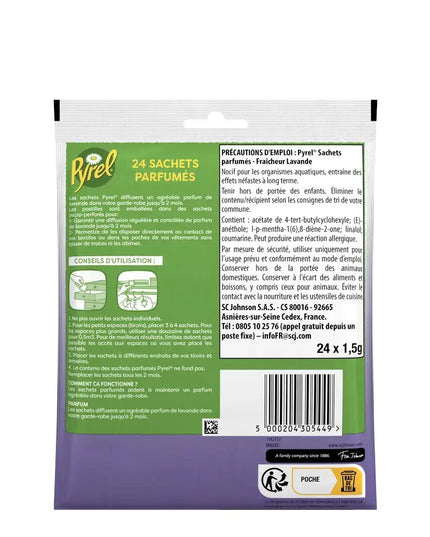 Pyrel® Sachets Parfumés Parfument Votre Garde Robe