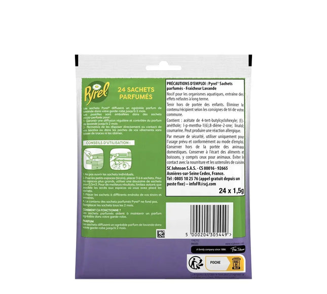 Pyrel® Sachets Parfumés Parfument Votre Garde Robe